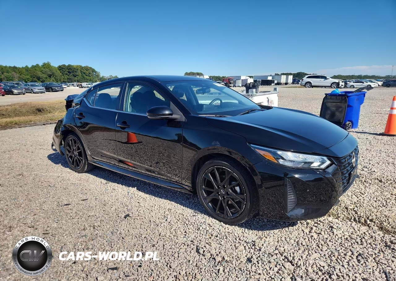 2025 Nissan Sentra Sr VIN:3N1AB8DV0SY346290 - 4