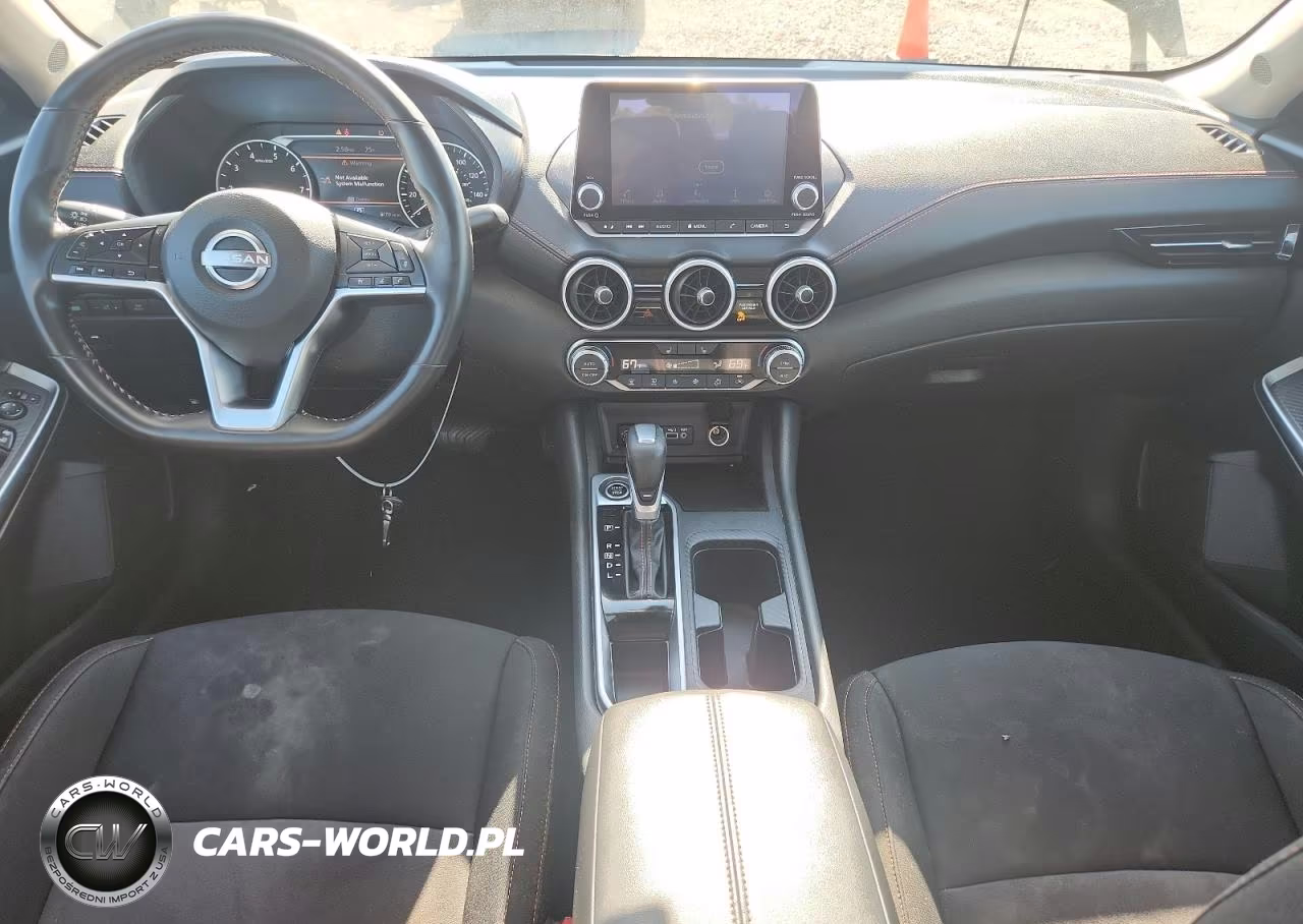 2025 Nissan Sentra Sr VIN:3N1AB8DV0SY346290 - 8