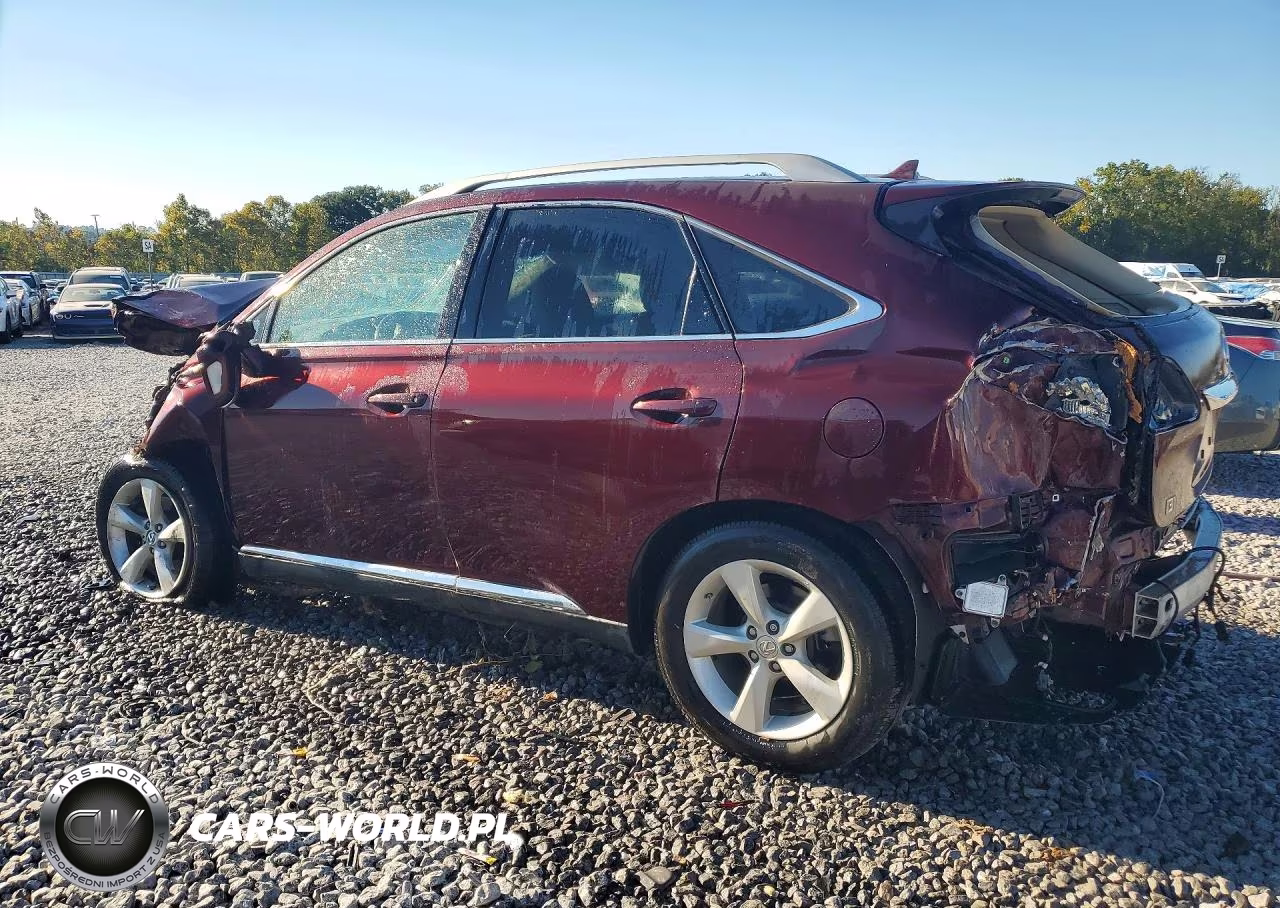 2013 Lexus Rx 350 Base VIN:2T2BK1BA5DC211880 - 2