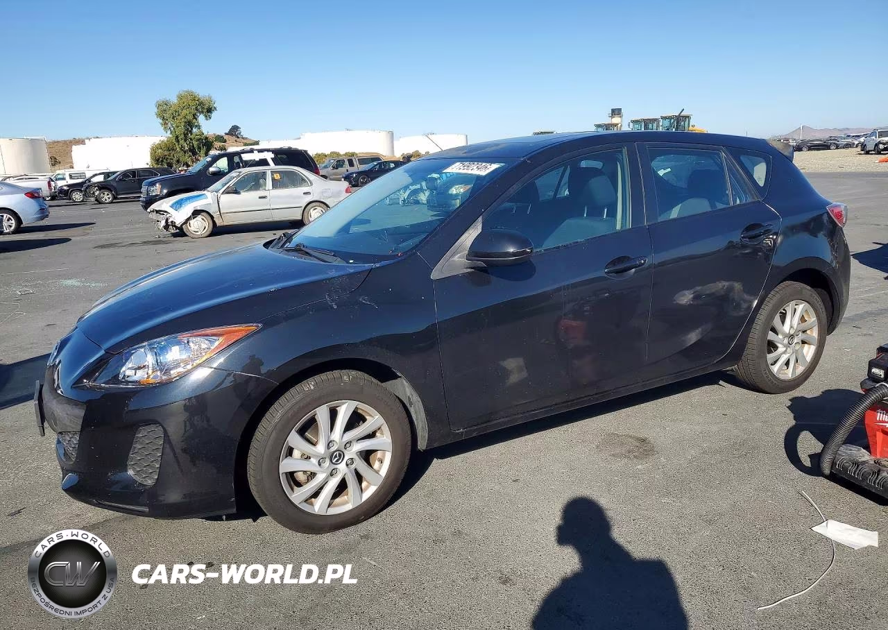2013 Mazda 3 I VIN:JM1BL1LP4D1820967 - 1