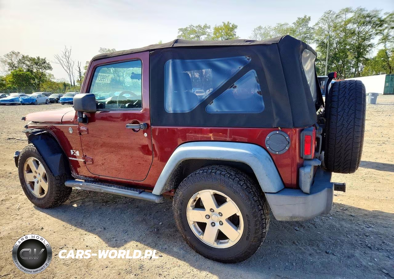 2008 Jeep Wrangler X VIN:1J4FA24128L556613 - 2