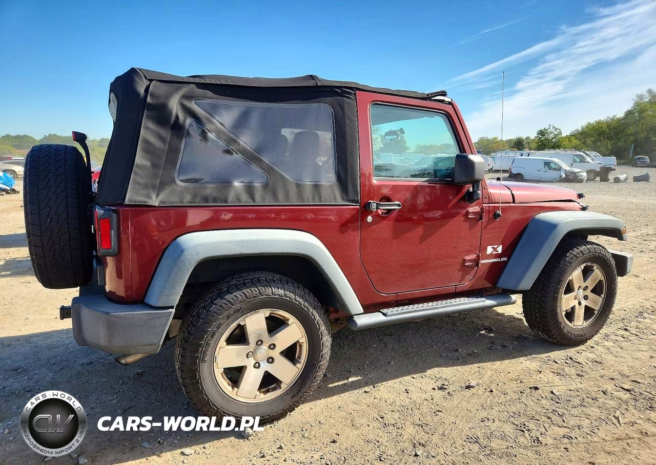 2008 Jeep Wrangler X VIN:1J4FA24128L556613 - 3