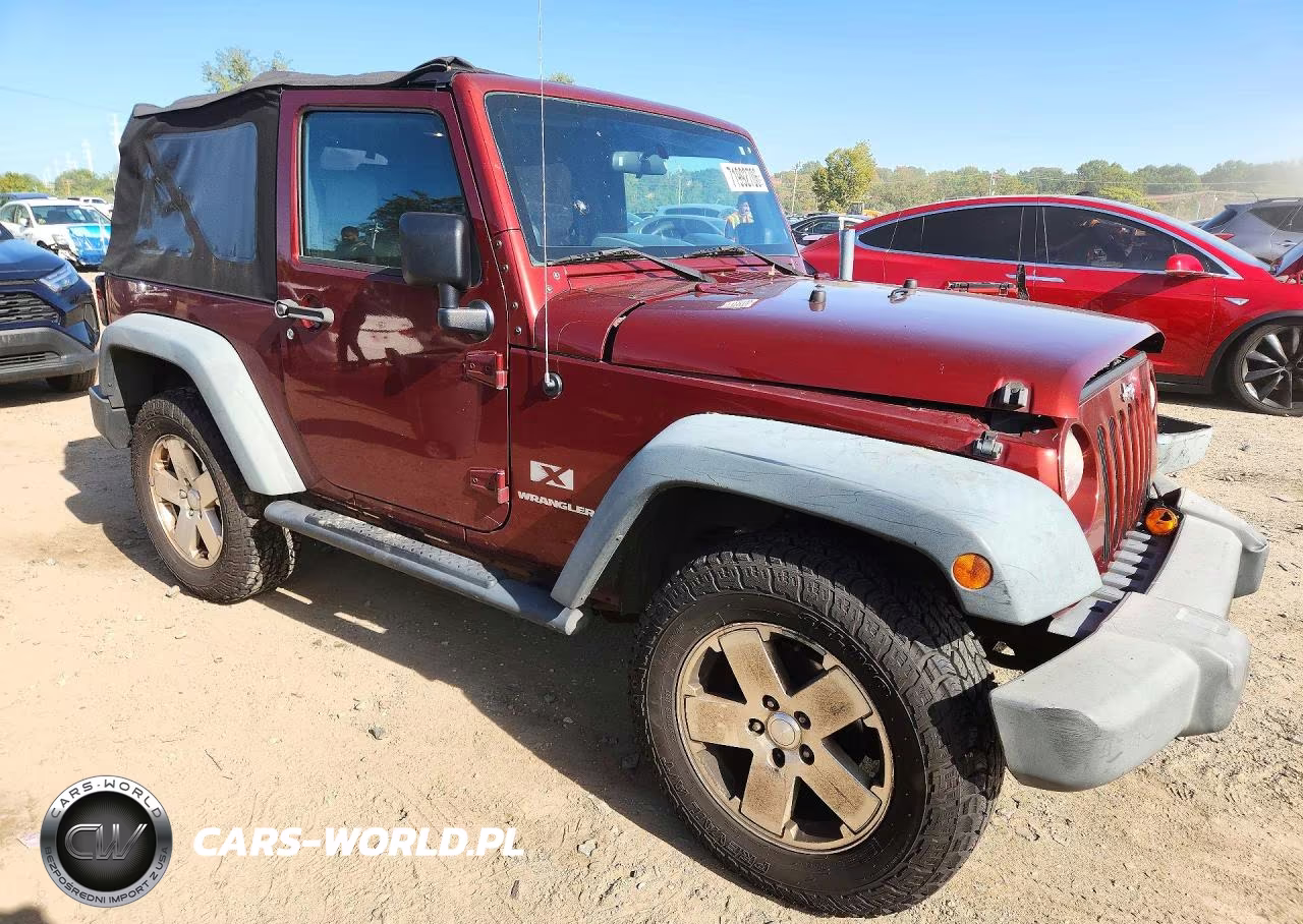 2008 Jeep Wrangler X VIN:1J4FA24128L556613 - 4