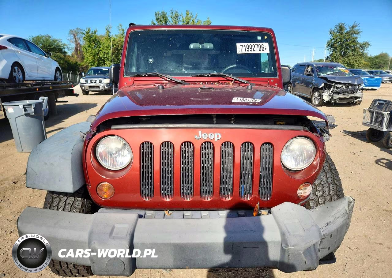2008 Jeep Wrangler X VIN:1J4FA24128L556613 - 5