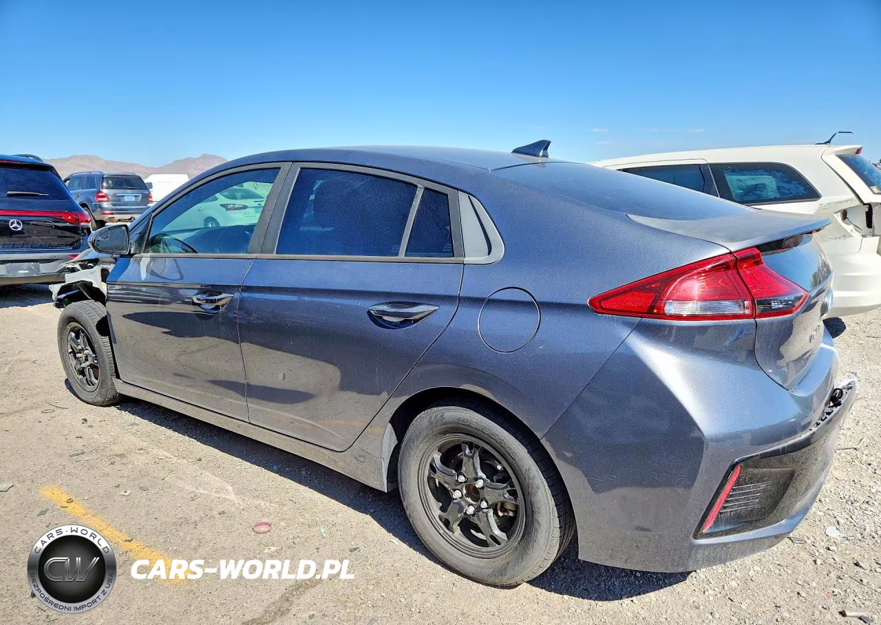 2019 Hyundai Ioniq Blue VIN:KMHC65LC2KU128178 - 2