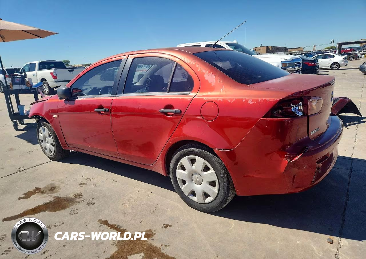 2009 Mitsubishi Lancer De VIN:JA3AU16U99U033432 - 2