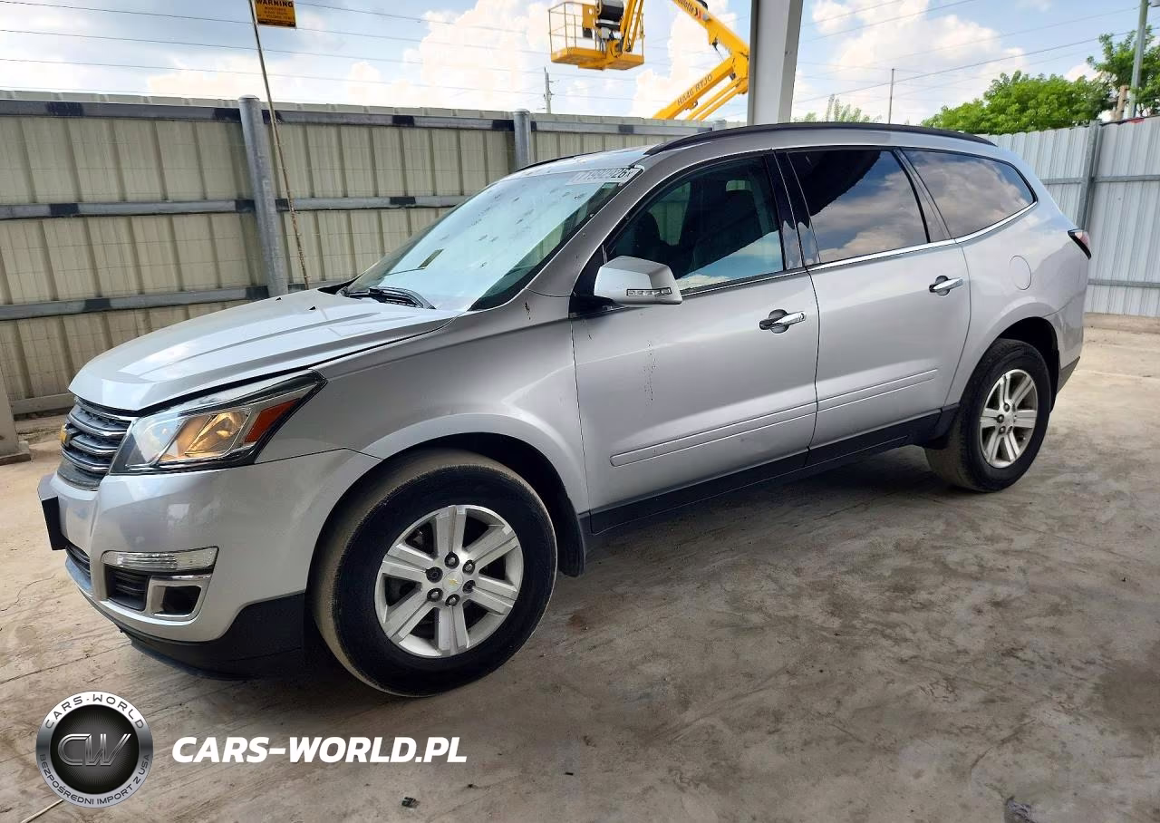2014 Chevrolet Traverse Lt VIN:1GNKVGKD2EJ119485 - 1