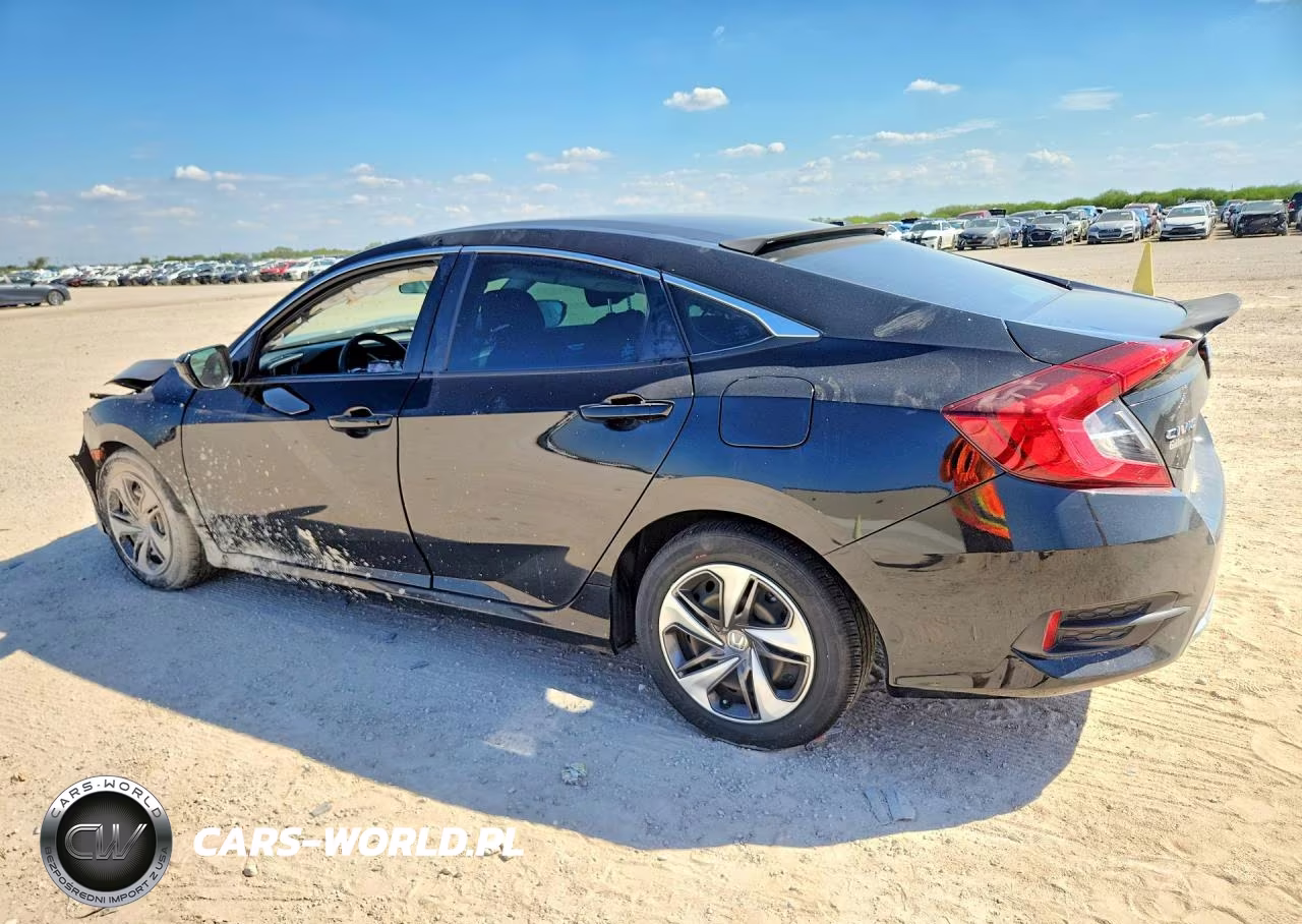 2020 Honda Civic Lx VIN:19XFC2F62LE010274 - 2