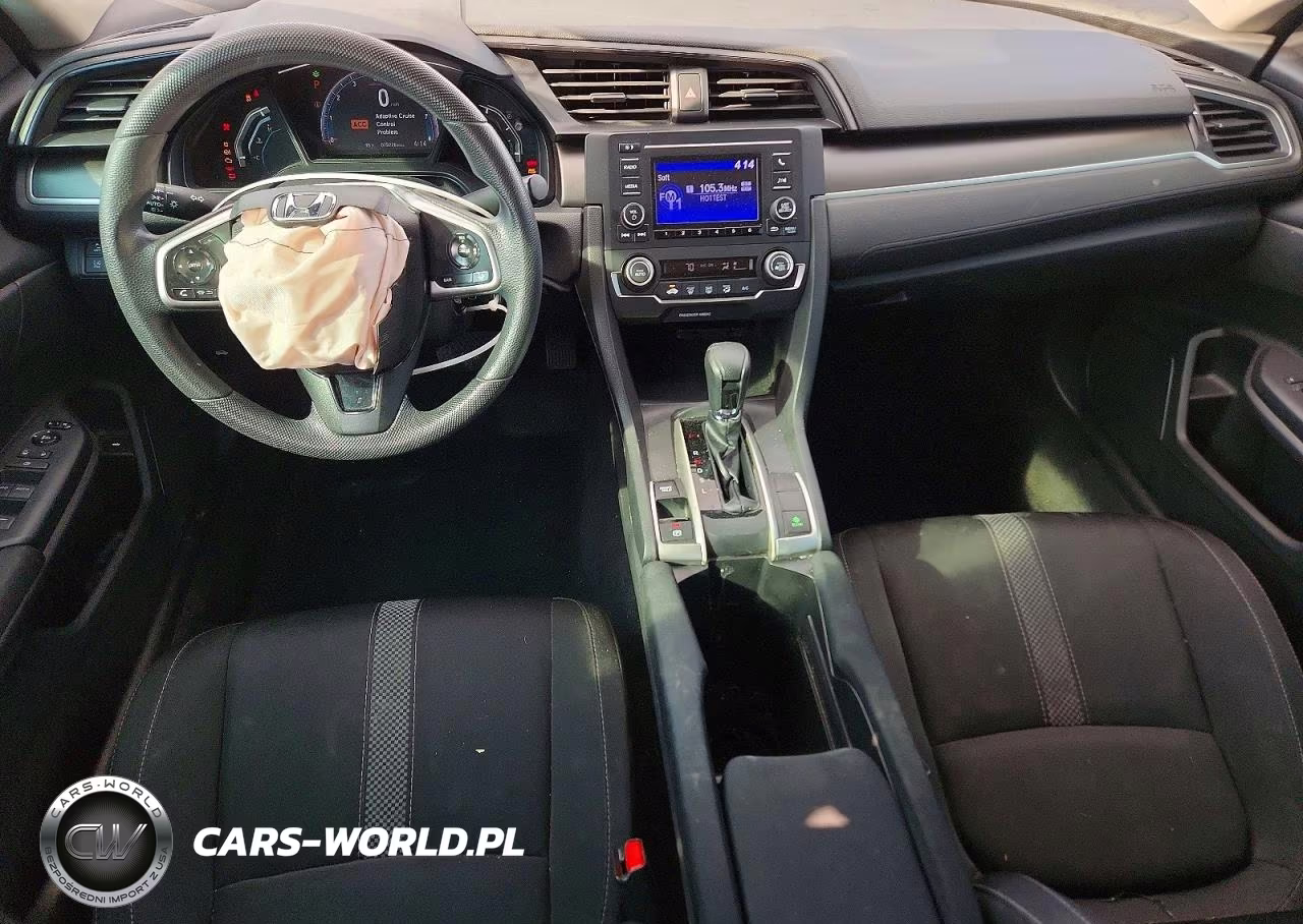 2020 Honda Civic Lx VIN:19XFC2F62LE010274 - 8