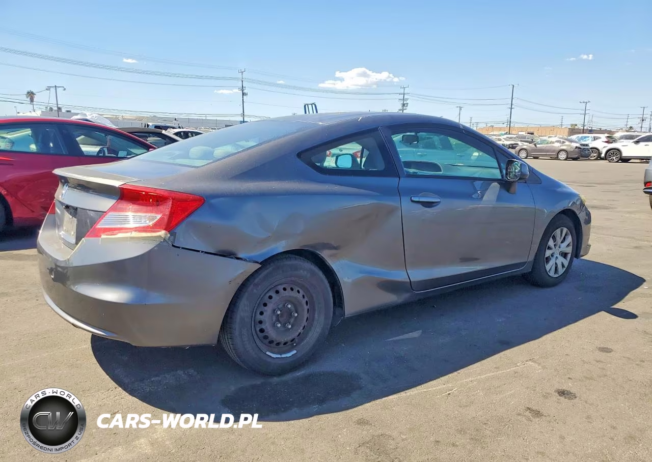 2012 Honda Civic Lx VIN:2HGFG3B53CH556692 - 3