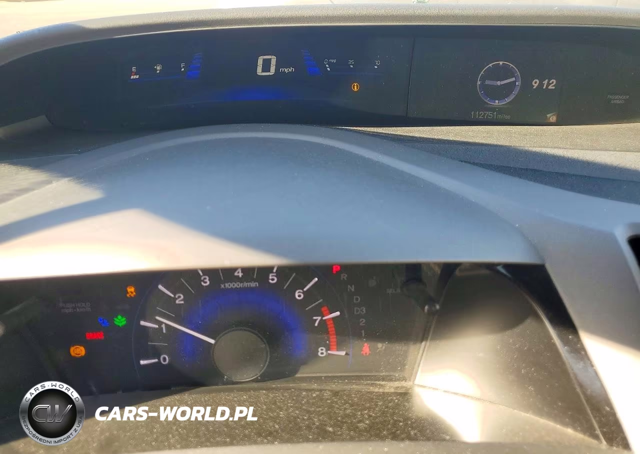 2012 Honda Civic Lx VIN:2HGFG3B53CH556692 - 9
