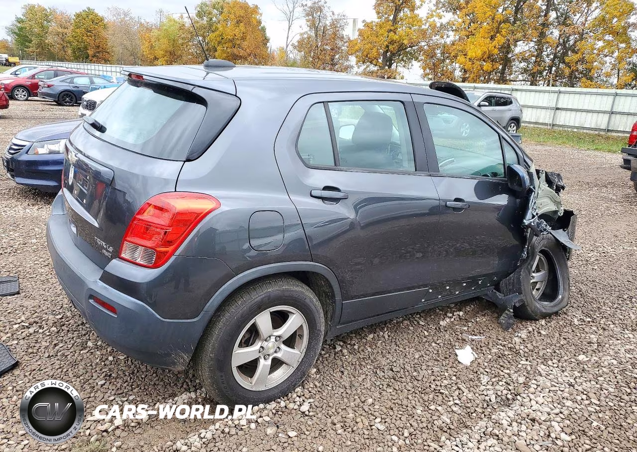 2016 Chevrolet Trax Ls VIN:3GNCJNSB6GL271381 - 3