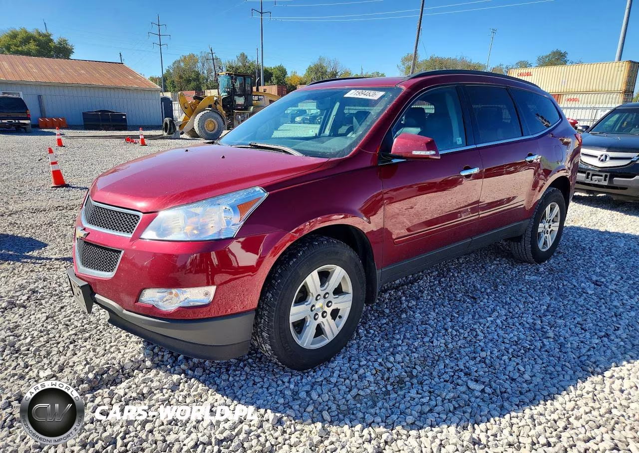 2011 Chevrolet Traverse Lt VIN:1GNKRJED7BJ177990 - 1