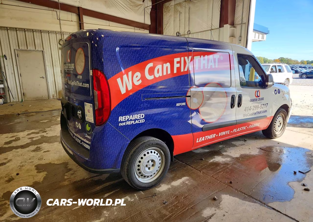 2022 Ram Promaster City Tradesman Delivery Van VIN:ZFBHRFAB5N6W40207 - 3