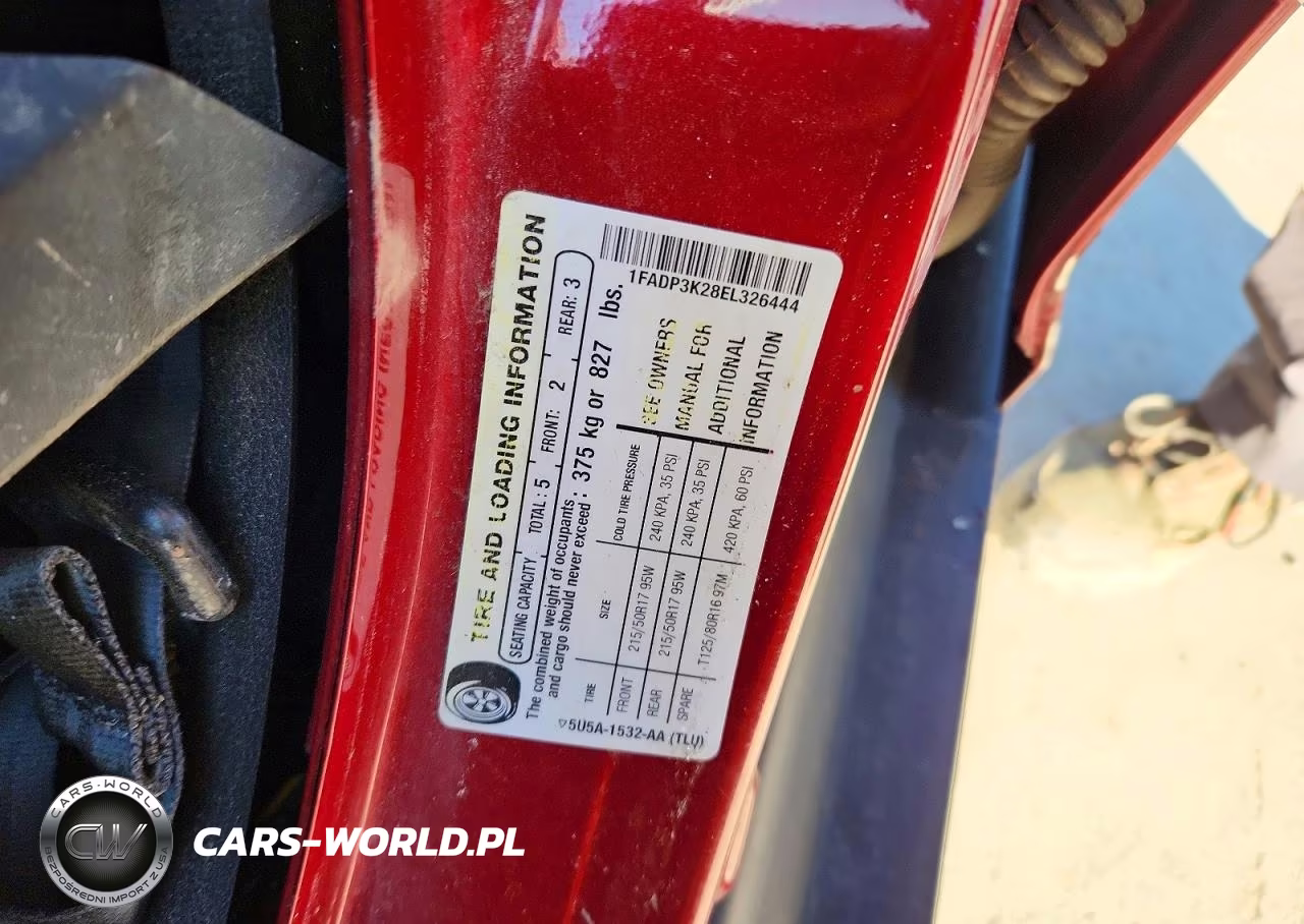 2014 Ford Focus Se VIN:1FADP3K28EL326444 - 12