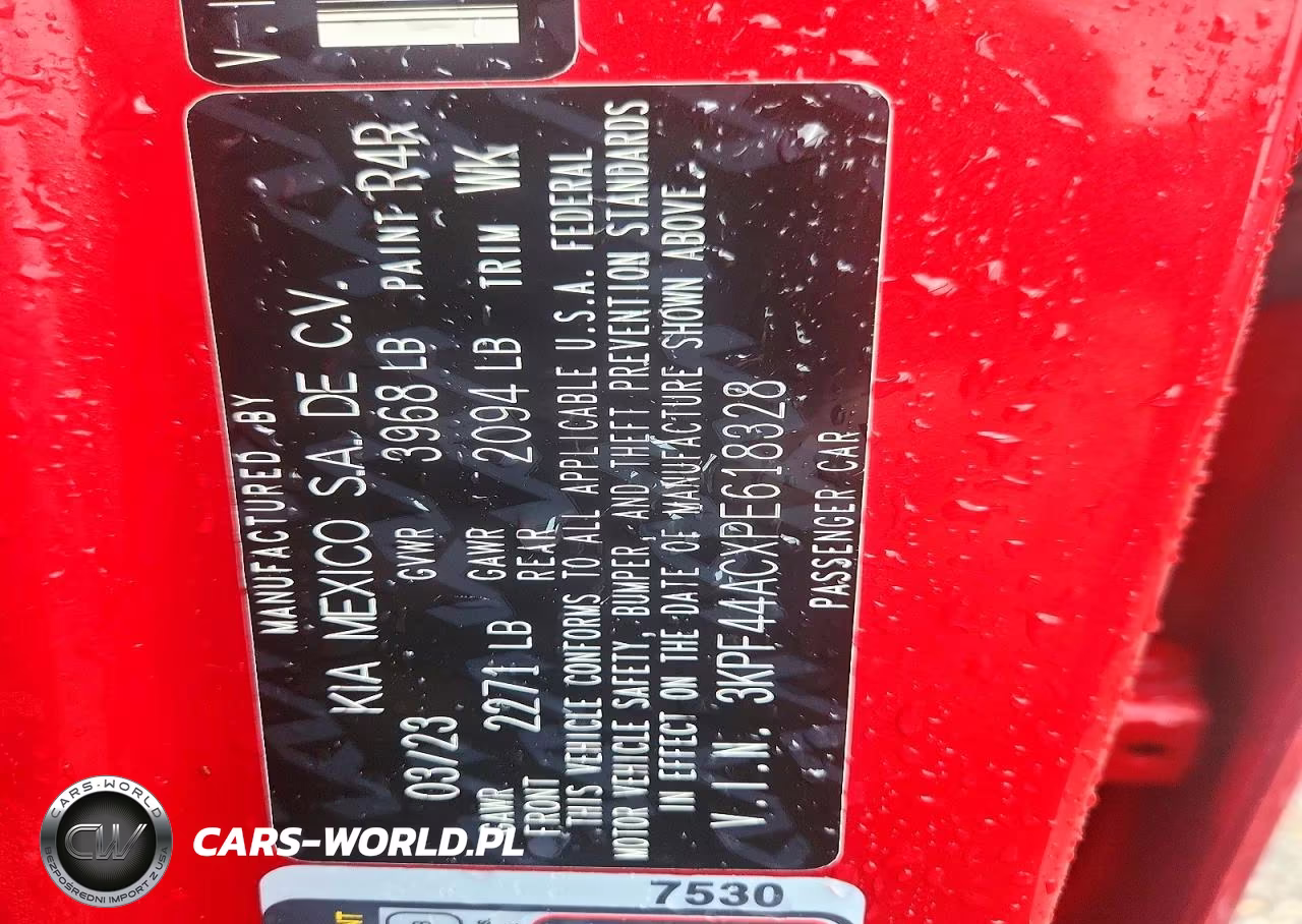 2023 Kia Forte Gt VIN:3KPF44ACXPE618328 - 12