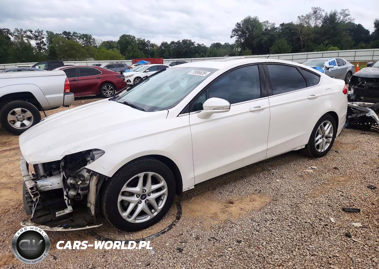 2014 Ford Fusion Se VIN:3FA6P0HD5ER194969 - 1