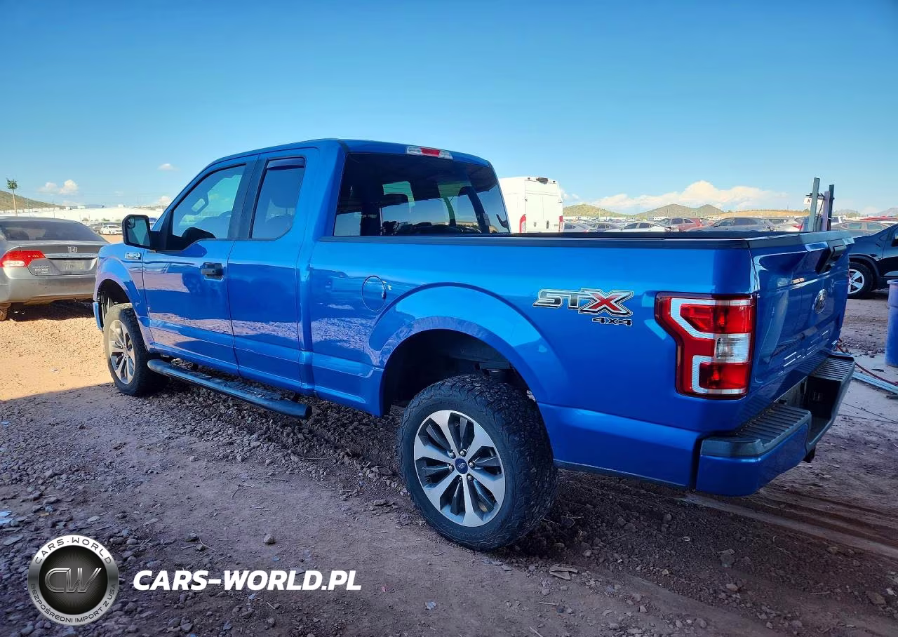 2019 Ford F150 Super Cab VIN:1FTFX1E46KKE95271 - 2