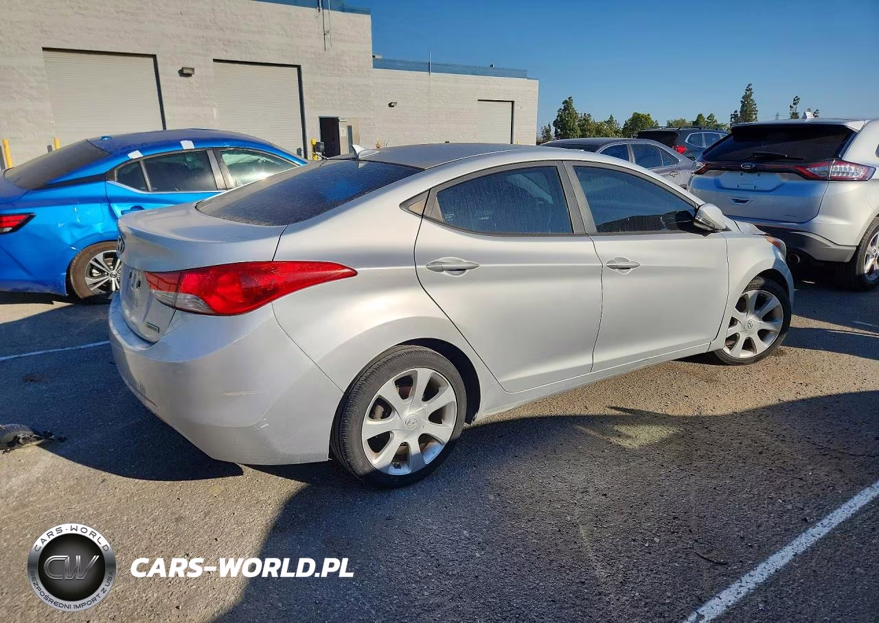 2012 Hyundai Elantra Limited VIN:KMHDH4AE0CU196817 - 3