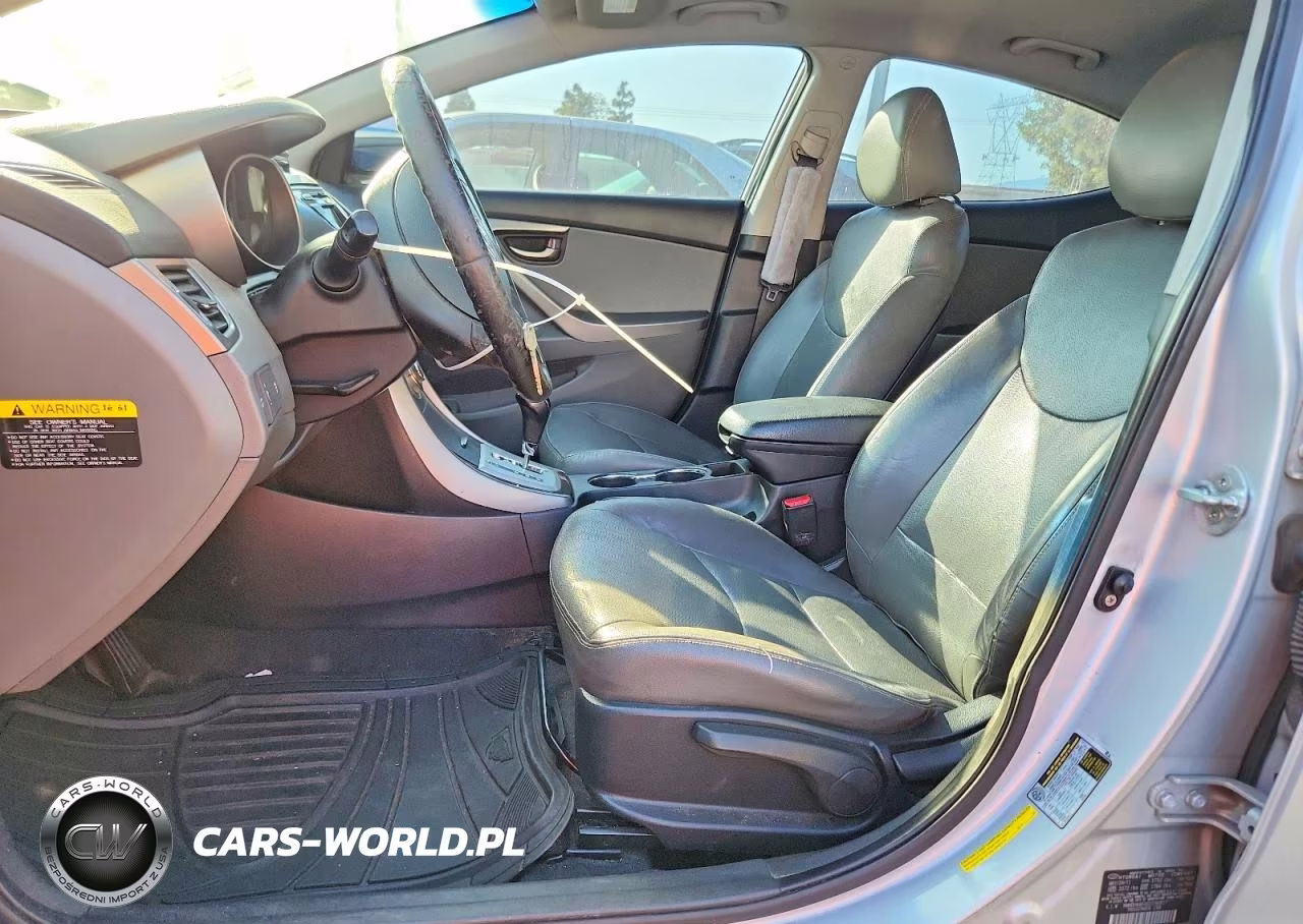 2012 Hyundai Elantra Limited VIN:KMHDH4AE0CU196817 - 7