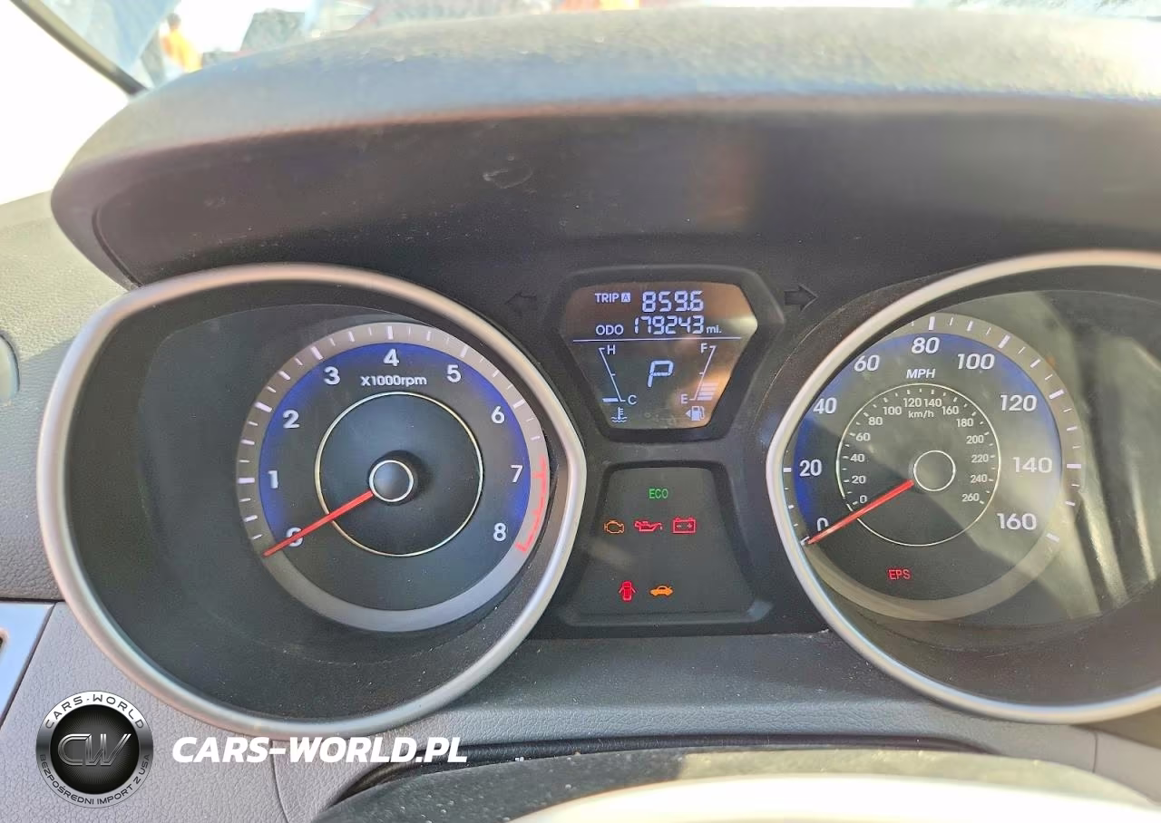 2012 Hyundai Elantra Limited VIN:KMHDH4AE0CU196817 - 9