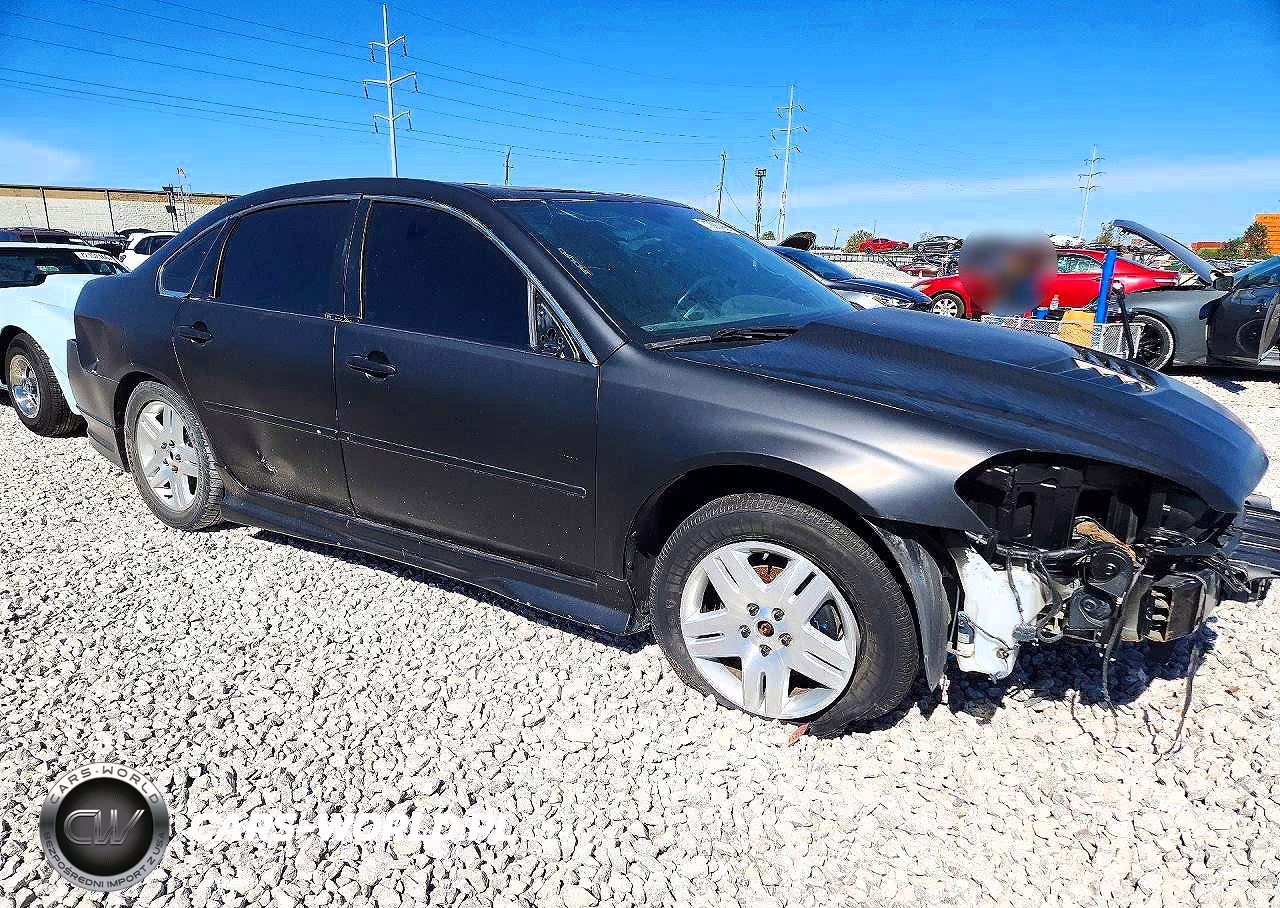 2013 Chevrolet Impala Lt VIN:2G1WG5E3XD1229388 - 4