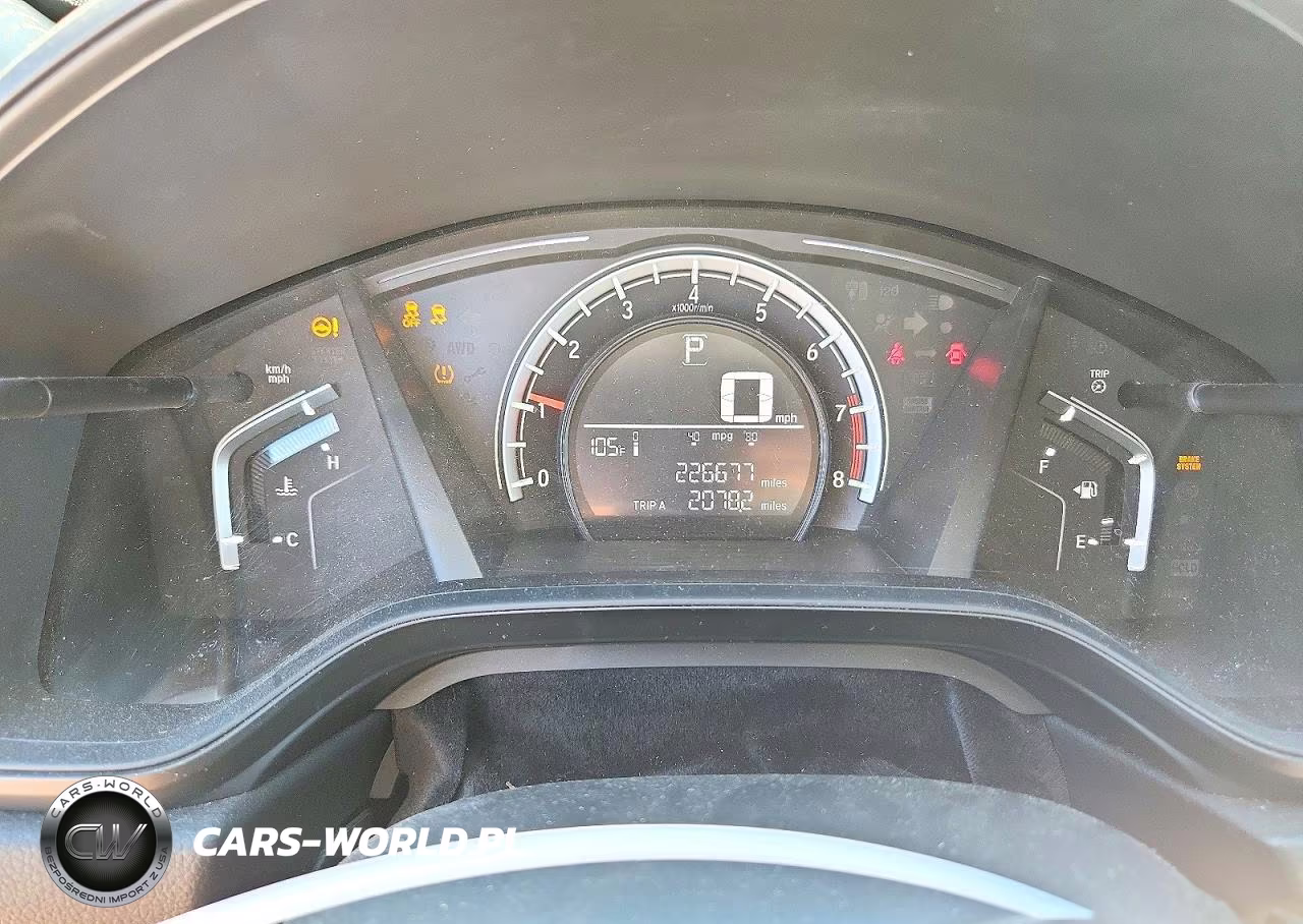2017 Honda Cr-V Lx VIN:2HKRW6H33HH212669 - 9