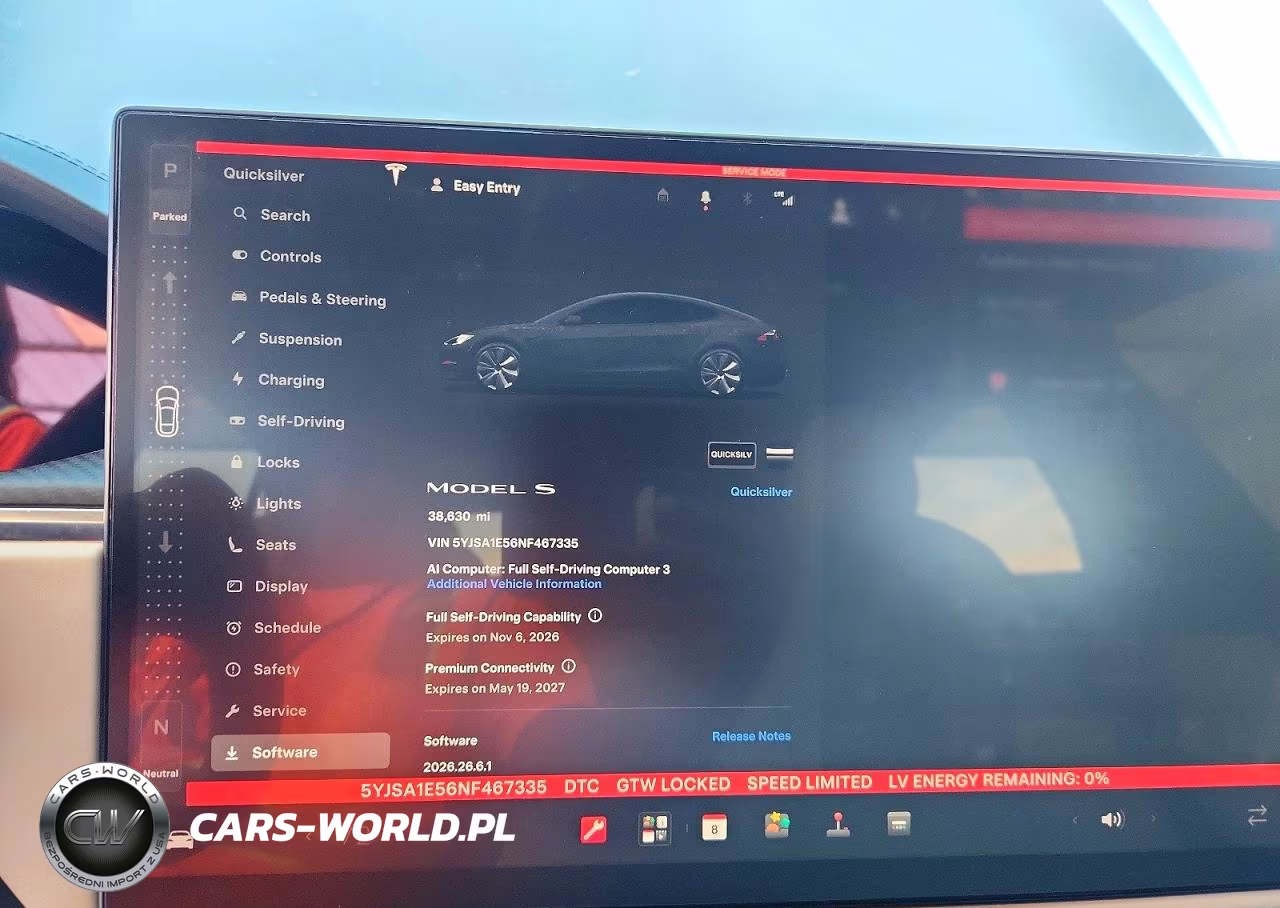 2022 Tesla Model S VIN:5YJSA1E56NF467335 - 9