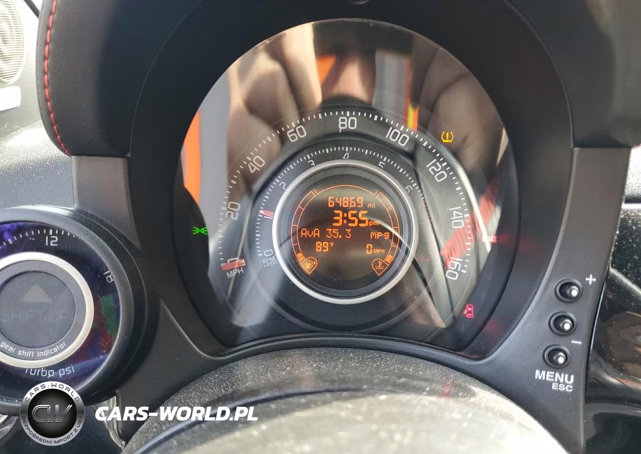 2012 Fiat 500 Abarth VIN:3C3CFFFHXCT337234 - 9
