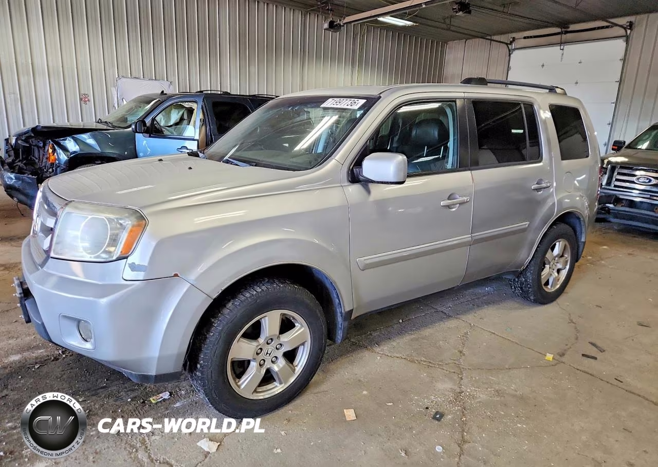 2011 Honda Pilot Exl VIN:5FNYF4H54BB048789 - 1