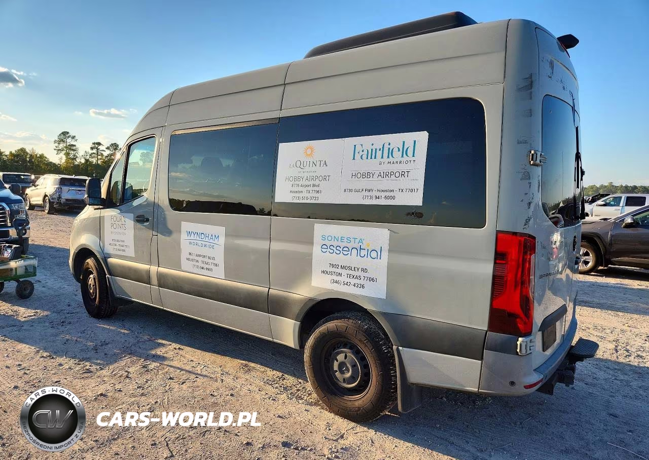 2022 Mercedes-Benz Sprinter 2500 VIN:W1Z4DFHY5NT099740 - 2