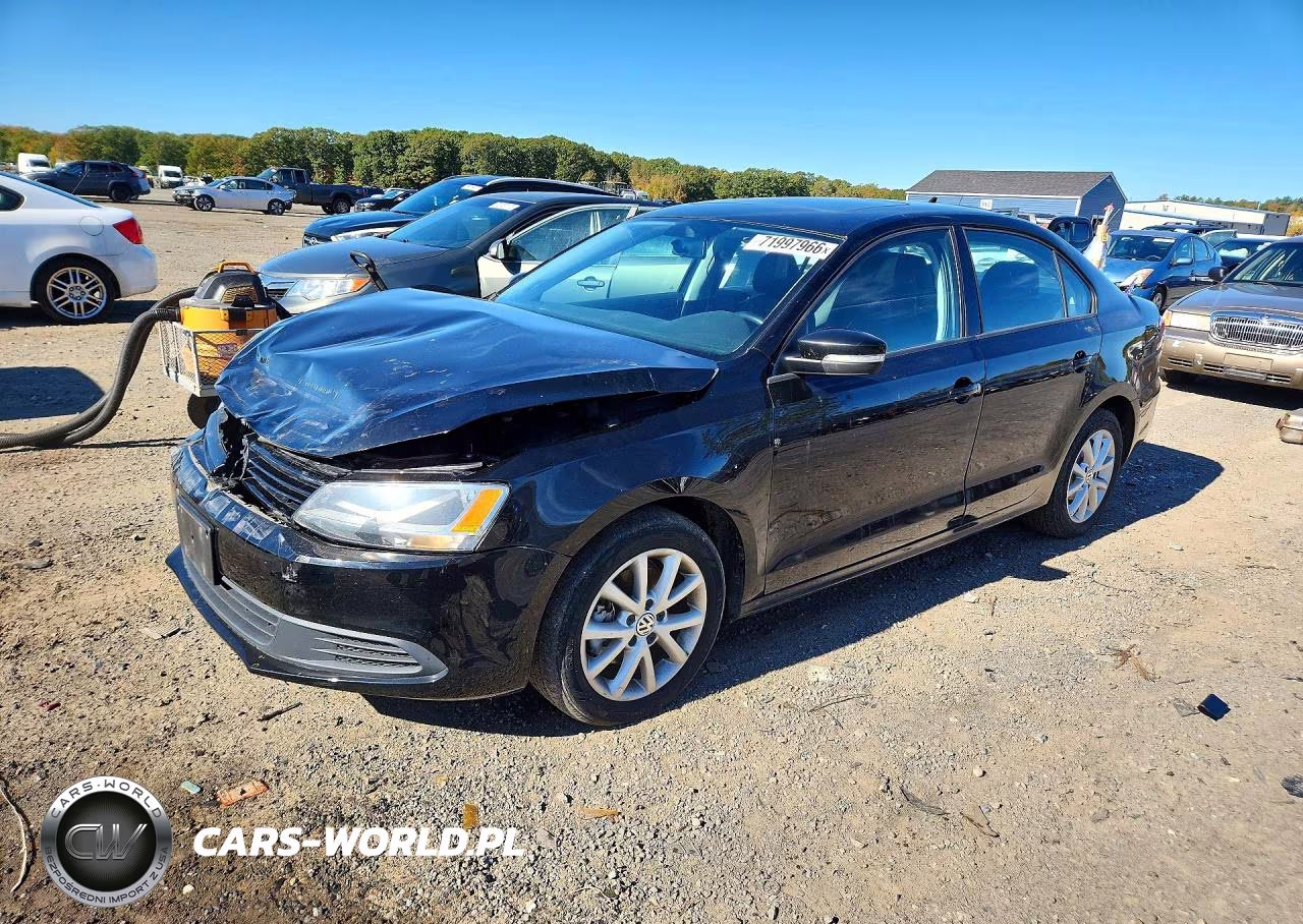 2011 Volkswagen Jetta Se VIN:3VWDZ7AJ5BM377752 - 1