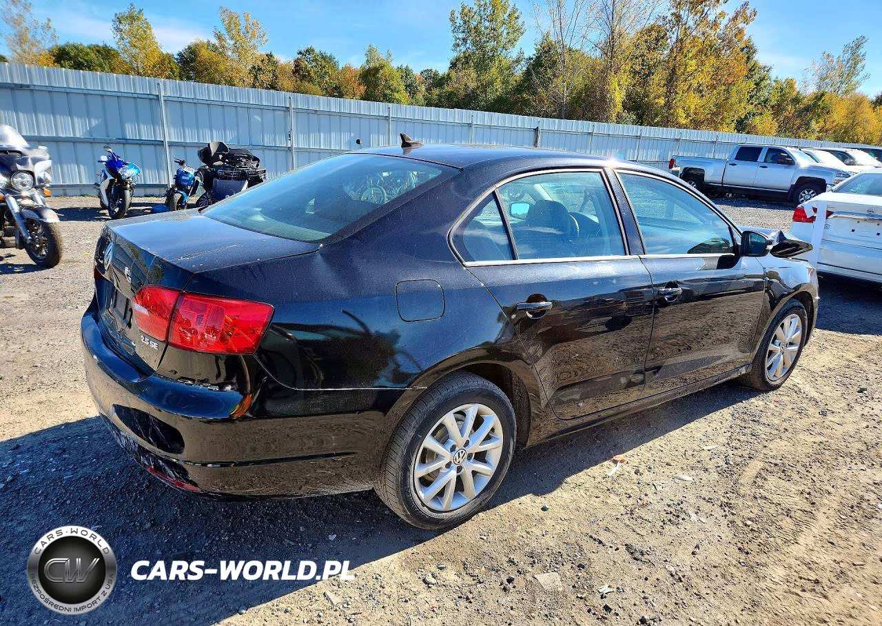 2011 Volkswagen Jetta Se VIN:3VWDZ7AJ5BM377752 - 3