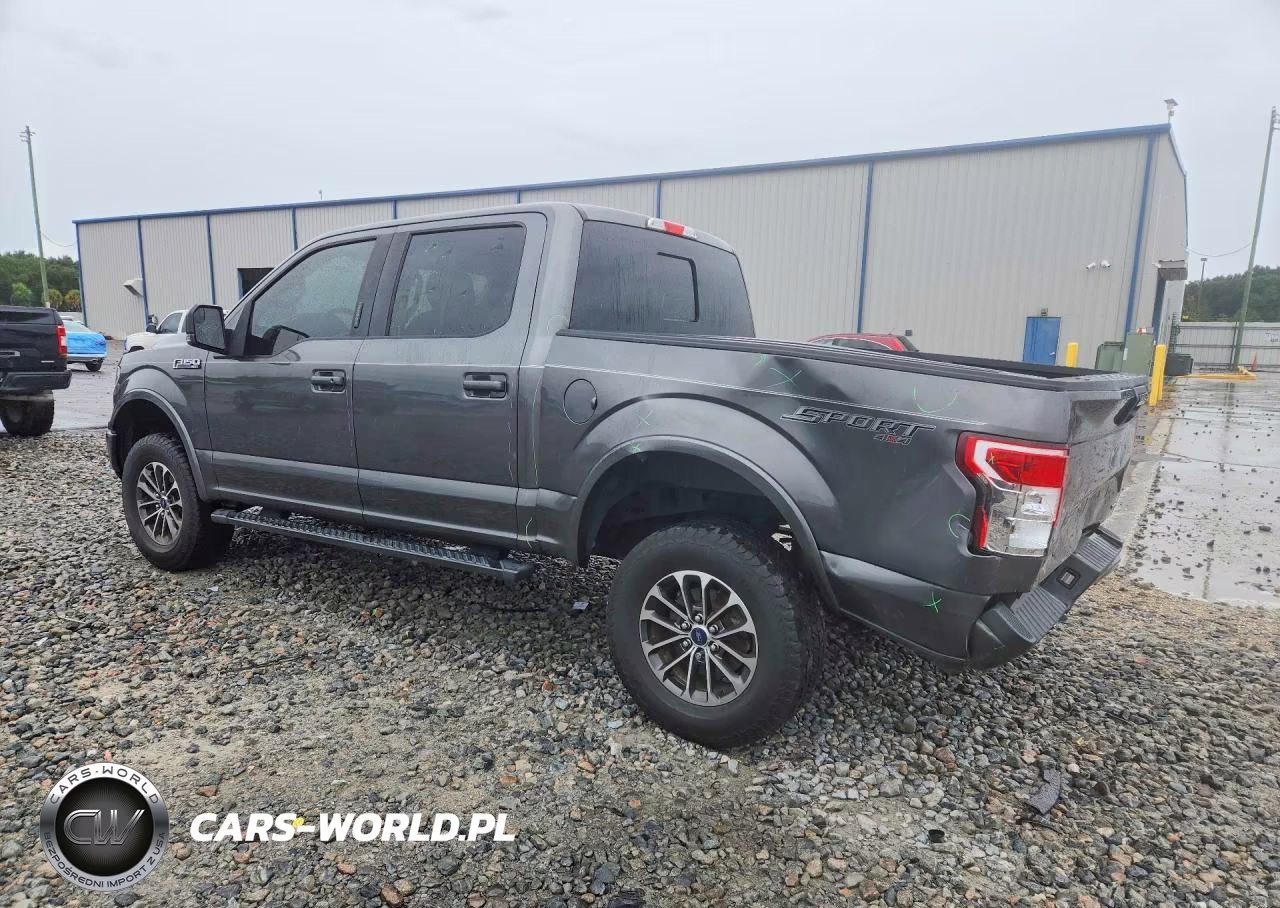 2018 Ford F150 Supercrew VIN:1FTEW1EP9JFD33019 - 2