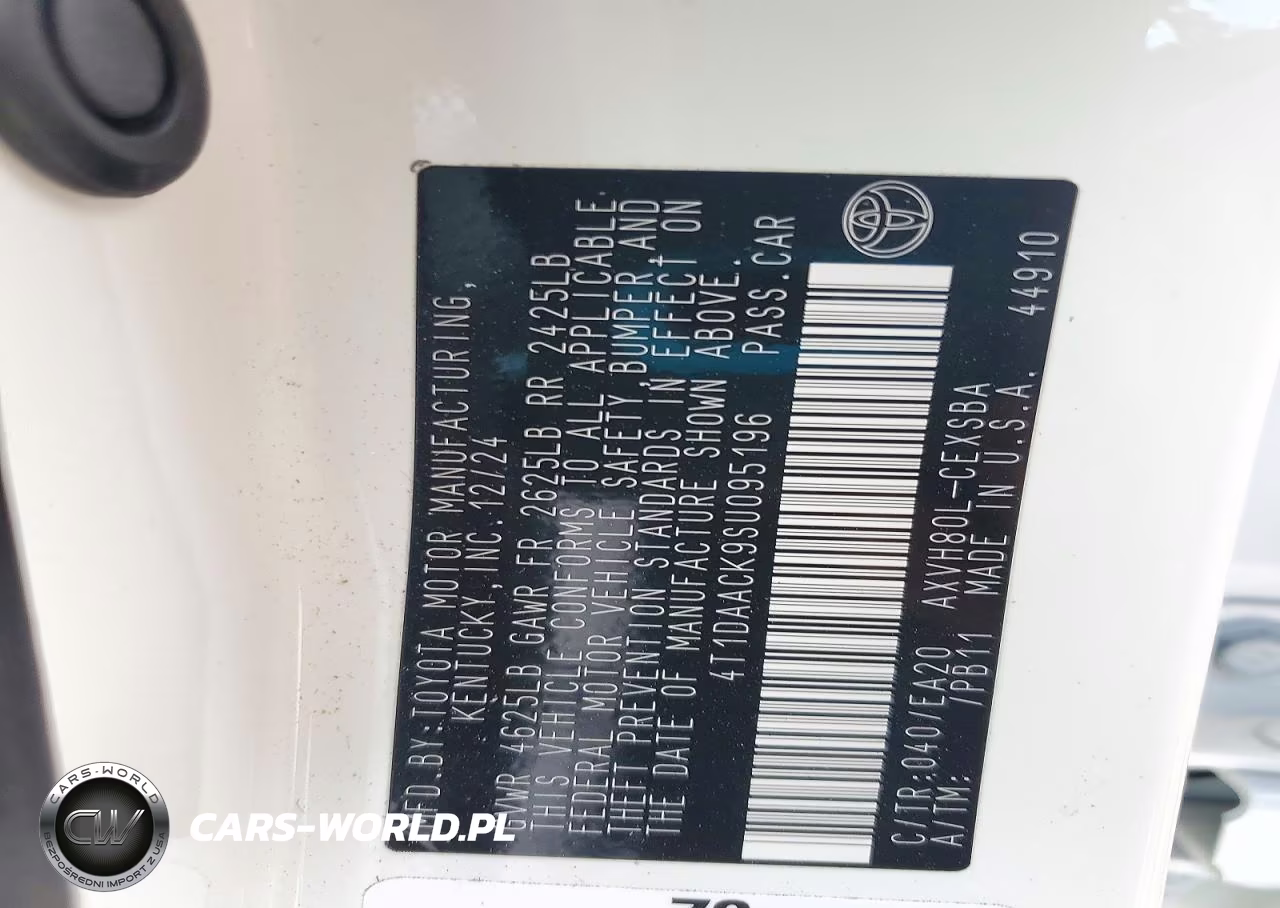 2025 Toyota Camry Se VIN:4T1DAACK9SU095196 - 13