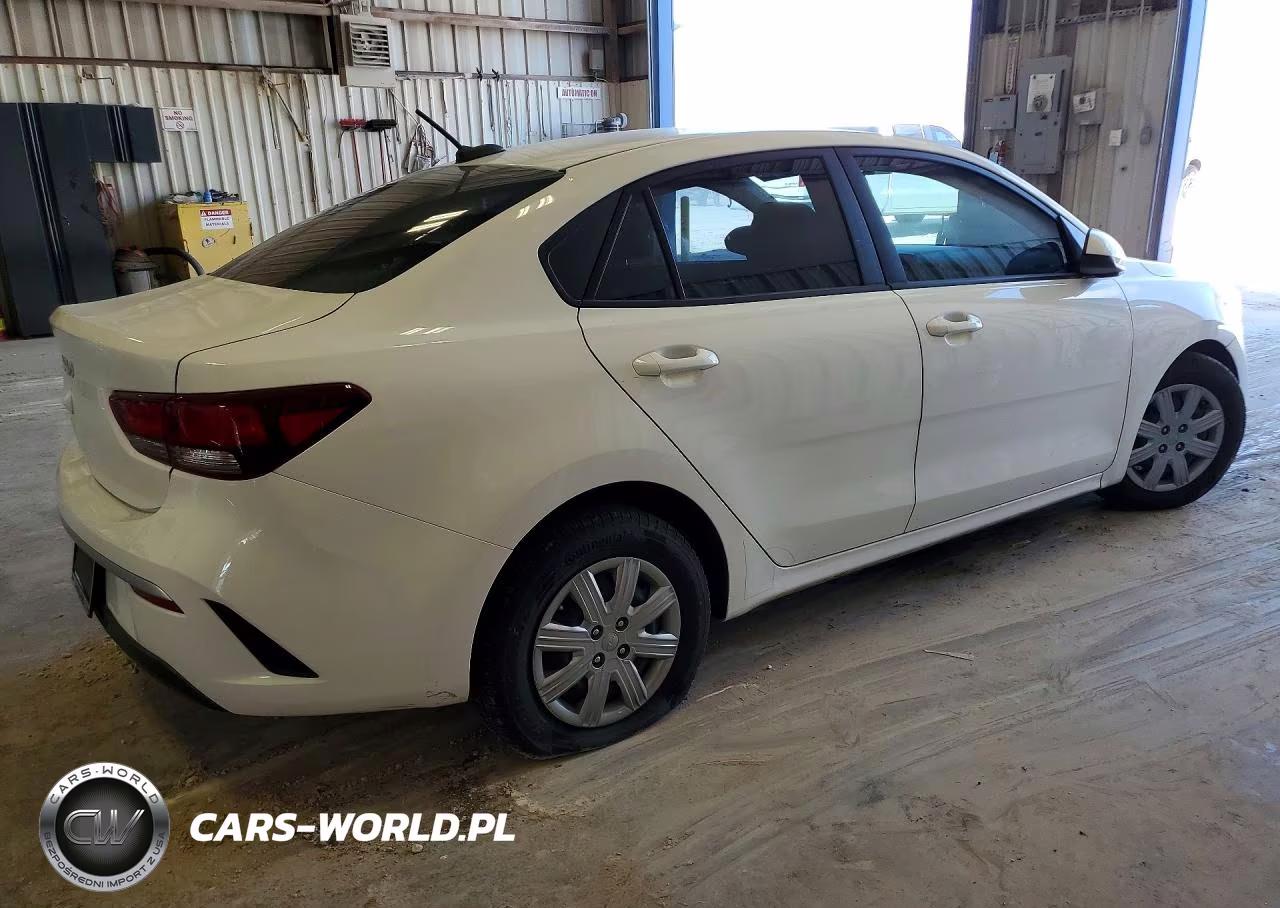 2022 Kia Rio S VIN:3KPA24AD0NE433758 - 3