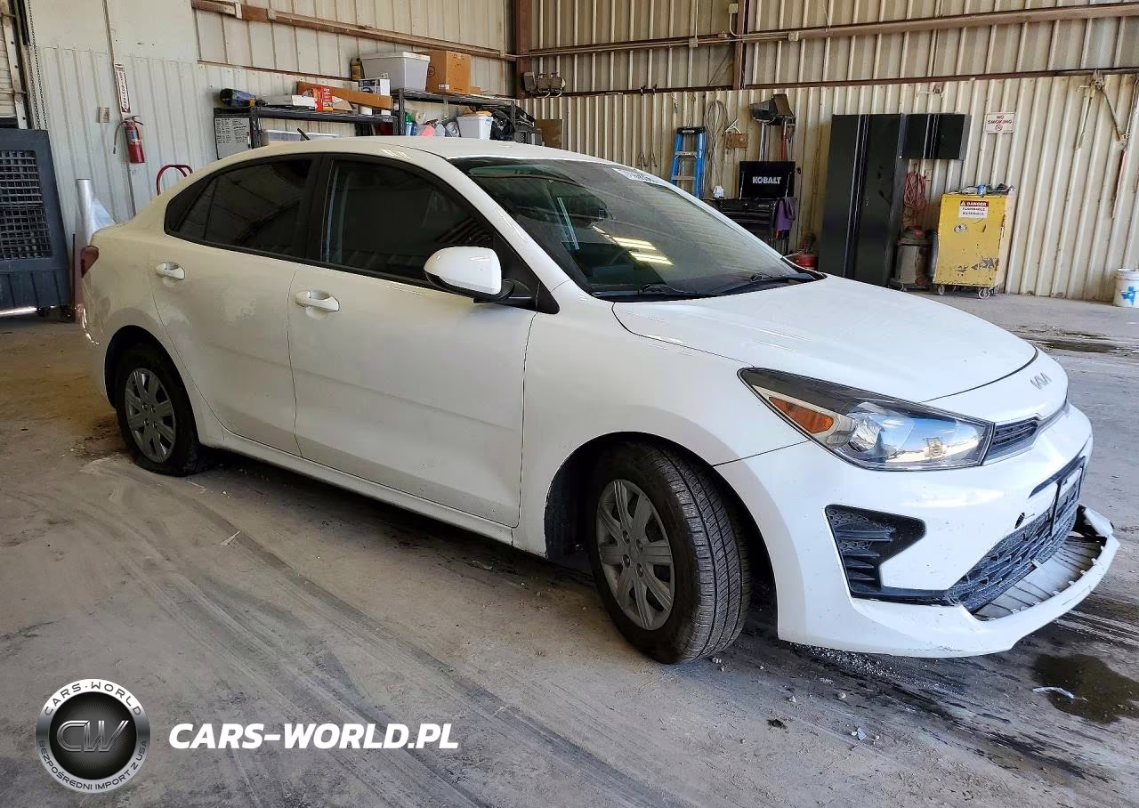 2022 Kia Rio S VIN:3KPA24AD0NE433758 - 4