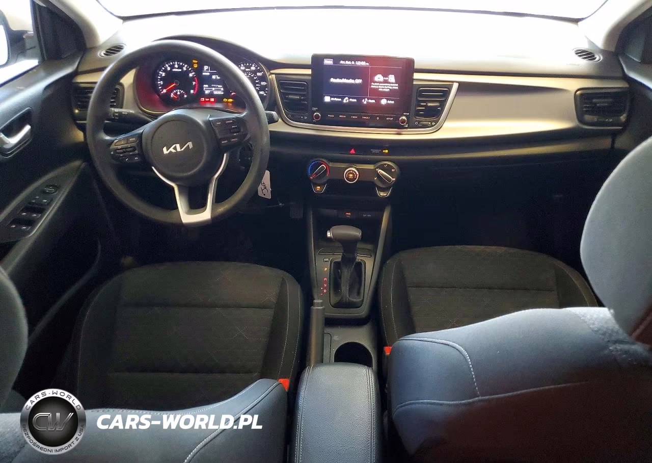 2022 Kia Rio S VIN:3KPA24AD0NE433758 - 8