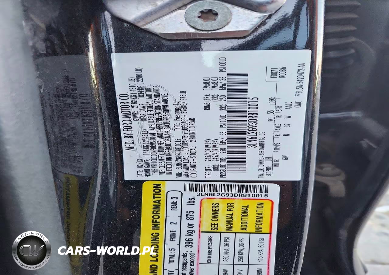 2013 Lincoln Mkz VIN:3LN6L2G93DR810015 - 13