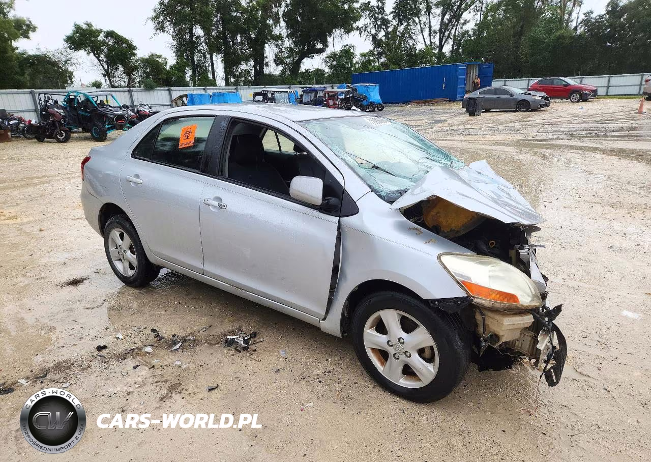 2008 Toyota Yaris Base VIN:JTDBT923381280756 - 4