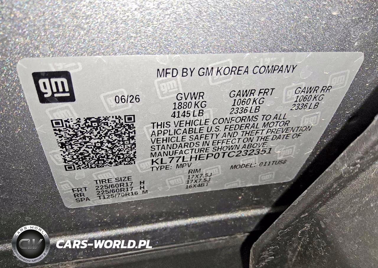 2026 Chevrolet Trax 1Lt VIN:KL77LHEP0TC232351 - 13
