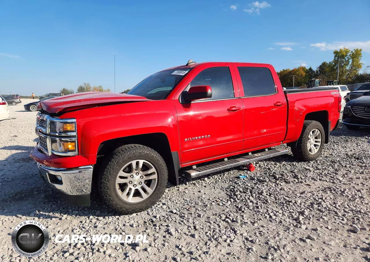 2015 Chevrolet Silverado K1500 Lt VIN:3GCUKREC4FG316119 - 1