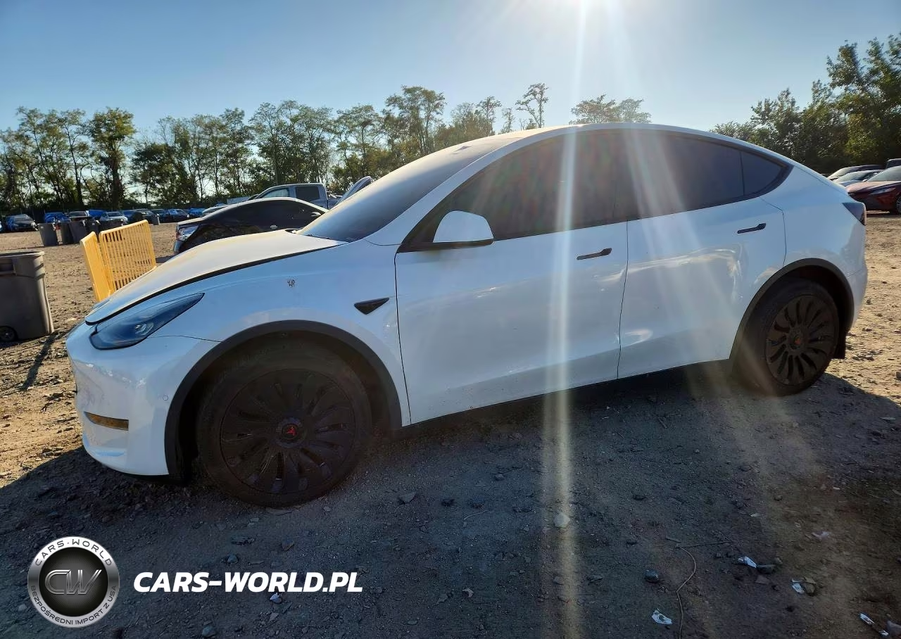 2021 Tesla Model Y VIN:5YJYGDEE6MF198648 - 1