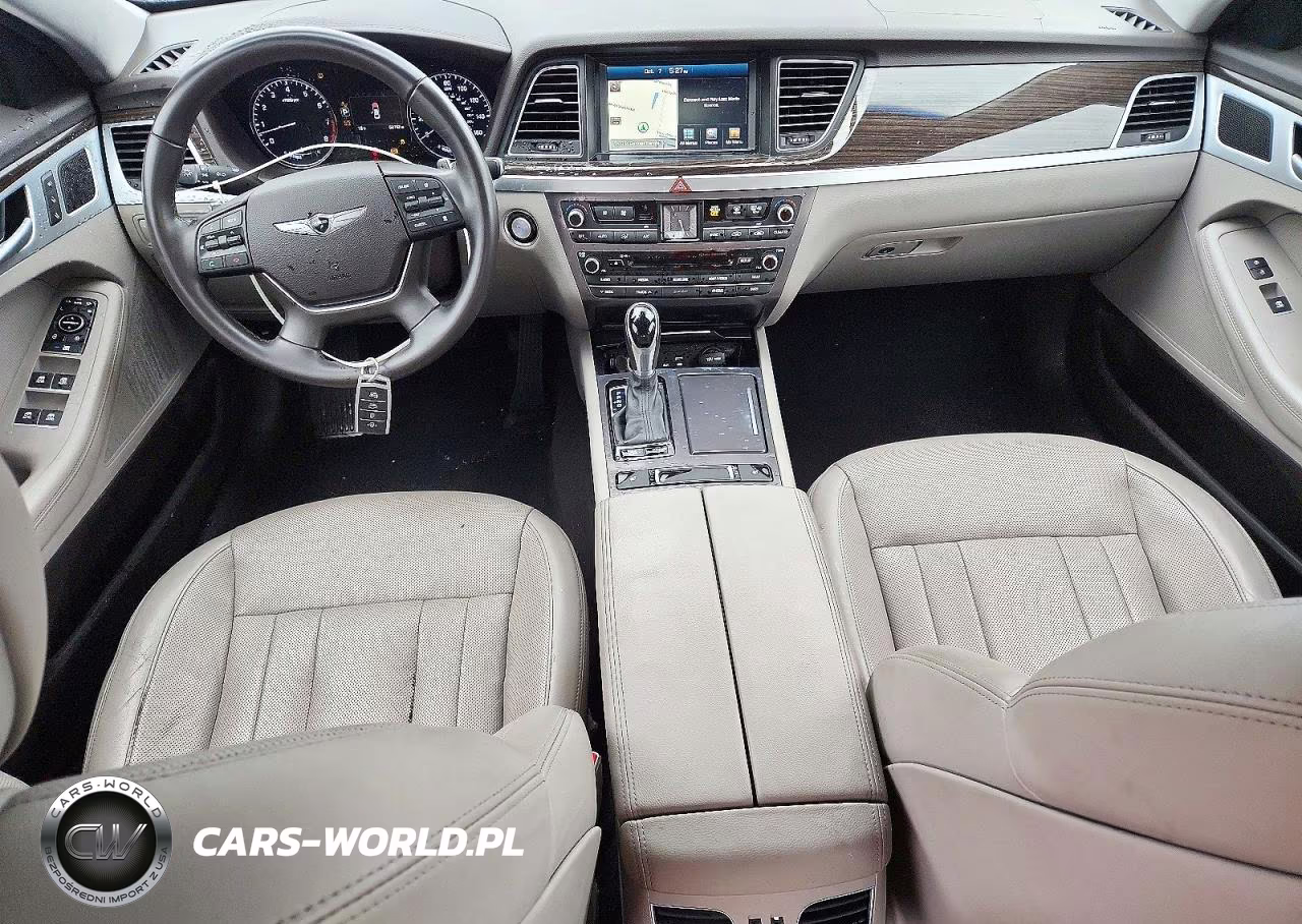 2017 Genesis G80 3.8 VIN:KMHGN4JE3HU188577 - 8