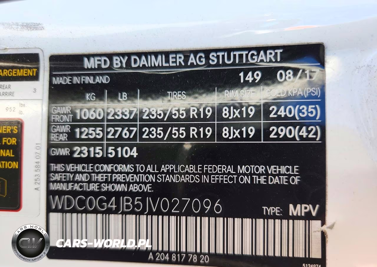 2018 Mercedes-Benz Glc 300 VIN:WDC0G4JB5JV027096 - 13