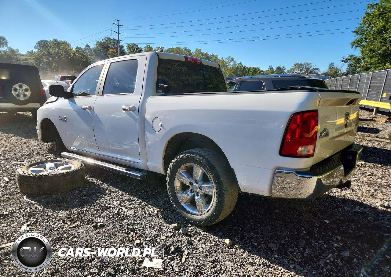 2017 Ram 1500 Slt VIN:1C6RR7LG6HS727407 - 2