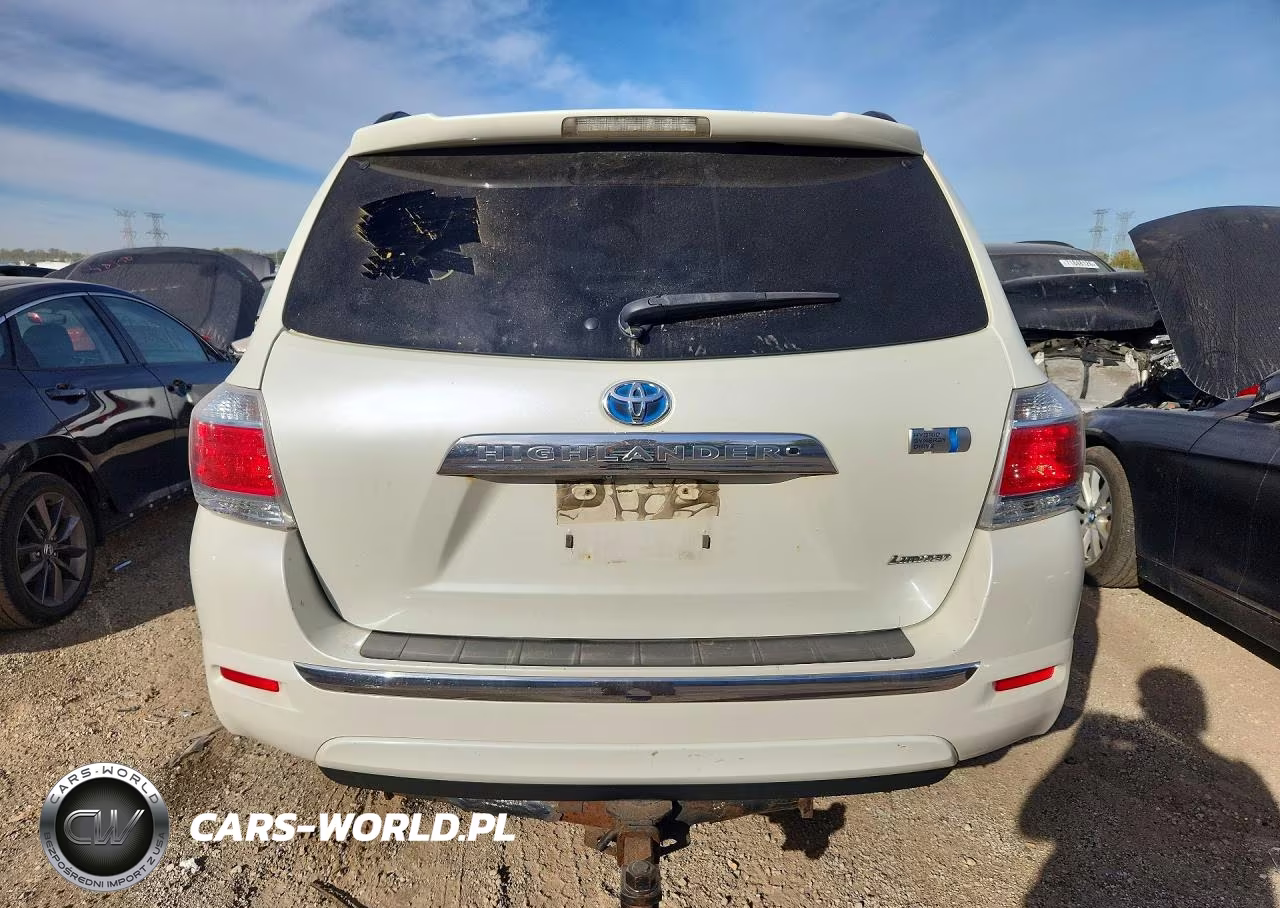 2012 Toyota Highlander Hybrid Limited VIN:JTEDC3EH8C2007453 - 6