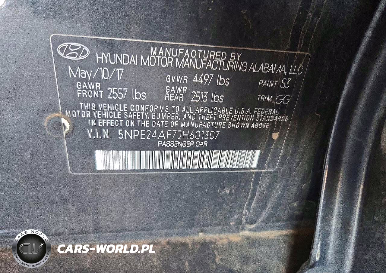 2018 Hyundai Sonata Se VIN:5NPE24AF7JH601307 - 13