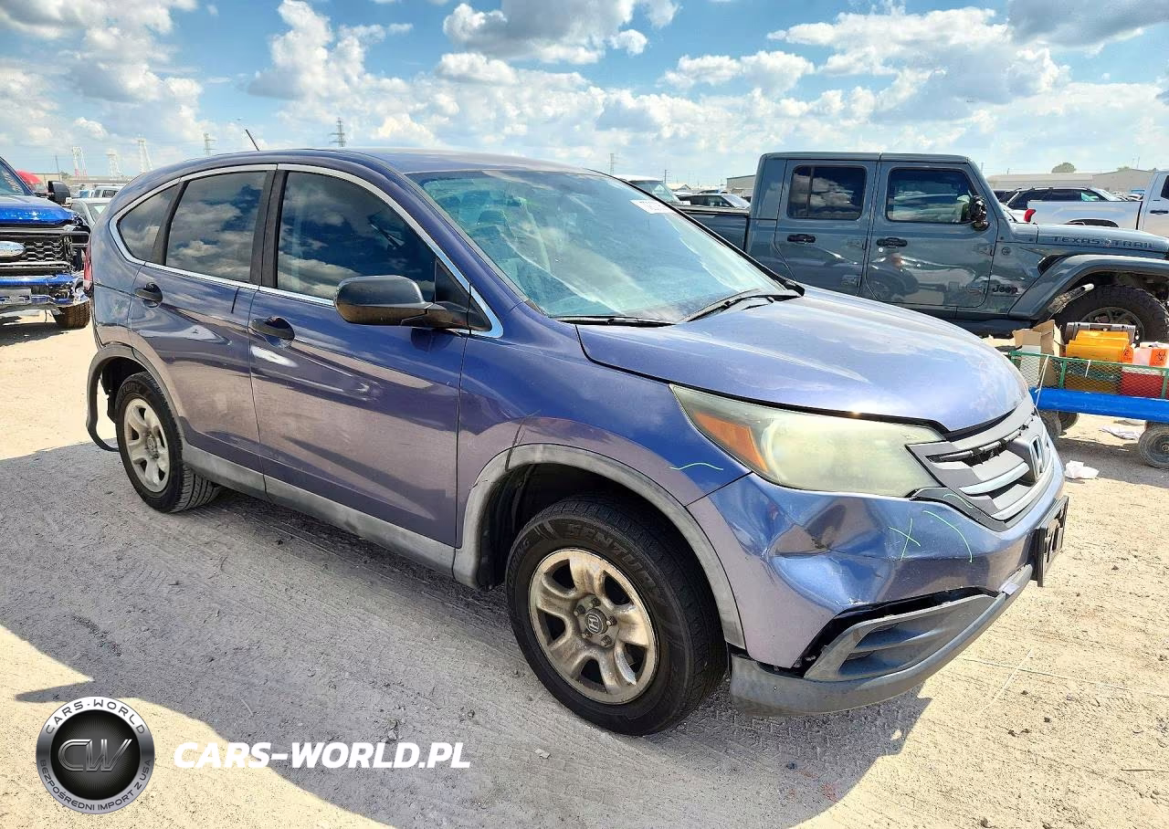 2014 Honda Cr-V Lx VIN:3CZRM3H34EG700631 - 4