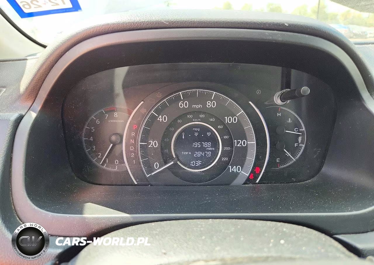 2014 Honda Cr-V Lx VIN:3CZRM3H34EG700631 - 9